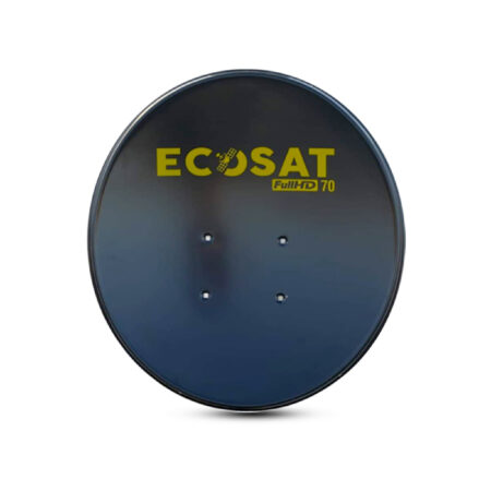10 Disque Parabole ECOSAT 70 cm Noir