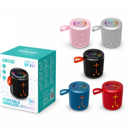 Enceinte Bluetooth Portable OKOP KP-831 RGB