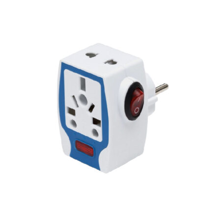 Adaptateur de Prise Américaine 250V avec Interrupteur Marche/Arrêt