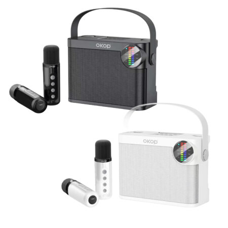Enceinte Karaoké Portable OKOP KP-K09 20W – Batterie 1500 mAh