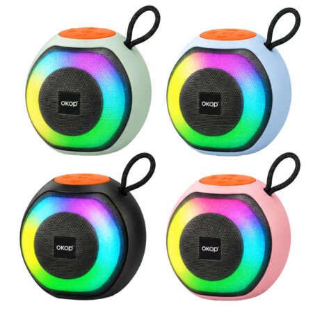 Enceinte Bluetooth Portable OKOP KP-586 RGB