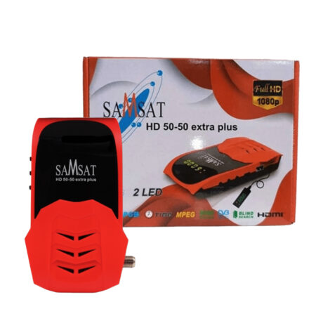 Récepteur SAMSAT HD5050 EXTRA PLUS avec 1 An Sharing + 2 Ans IPTV