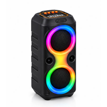Enceinte Bluetooth Portable MS-3628BT-W 10W 2×4" TWS avec Micro Sans Fil
