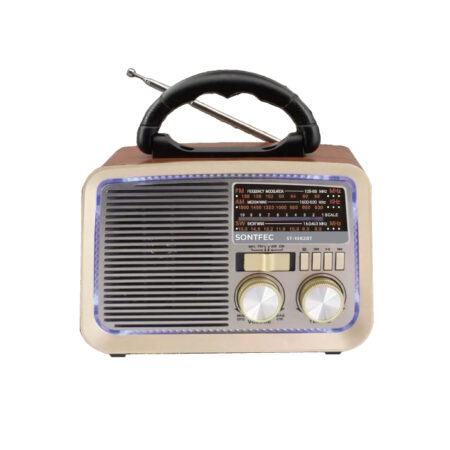 Radio Portable Bluetooth SONTFEC ST-1082BT Bois FM/AM